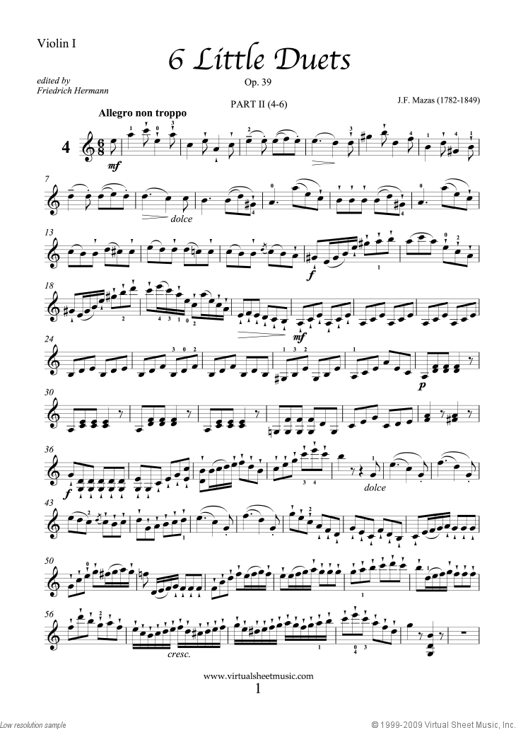 Little Duets Op.39, 6 - part II