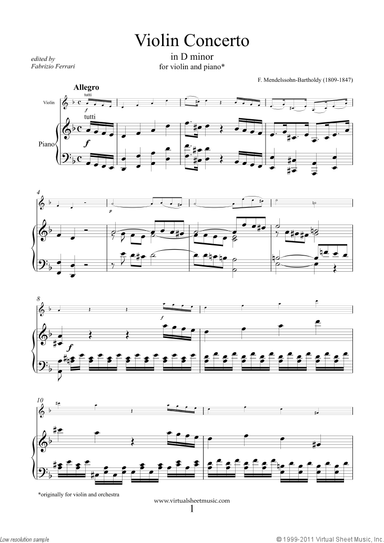 Concerto in D minor