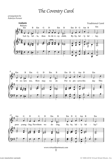 The Coventry Carol
