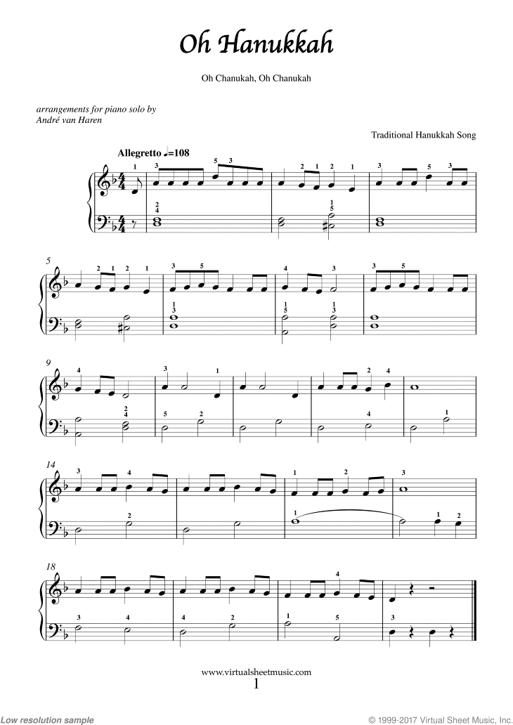 Hanukkah Songs Collection (Chanukah songs)