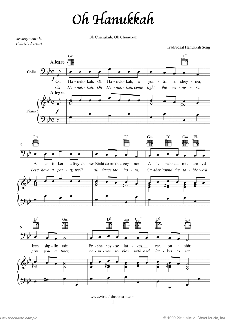 Hanukkah Songs Collection (Chanukah songs)
