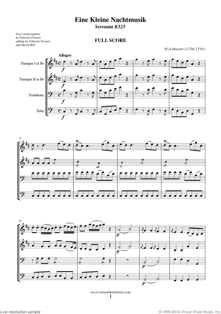 Eine Kleine Nachtmusik (COMPLETE)