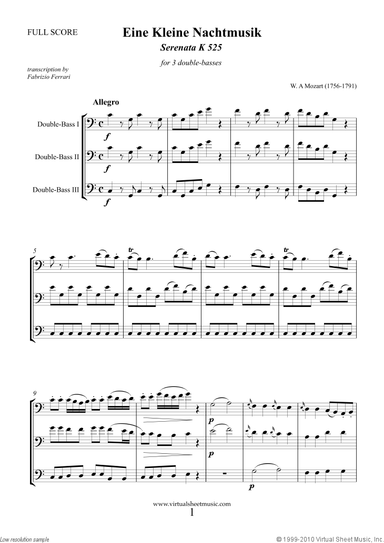 Eine Kleine Nachtmusik (COMPLETE)