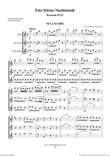 Eine Kleine Nachtmusik (COMPLETE)