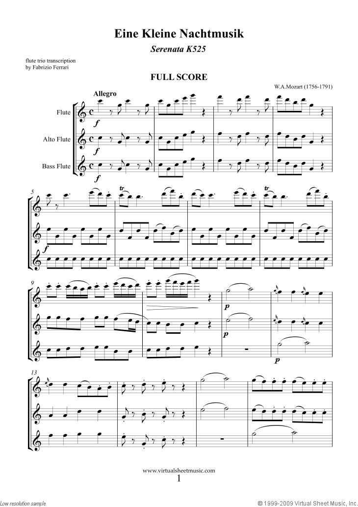 Eine Kleine Nachtmusik (COMPLETE)