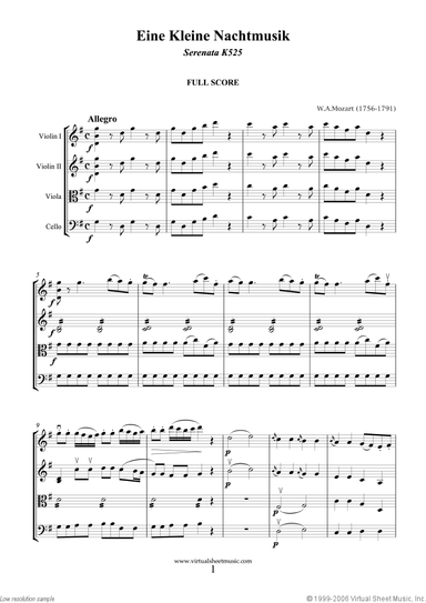 Eine Kleine Nachtmusik (COMPLETE) NEW EDITION