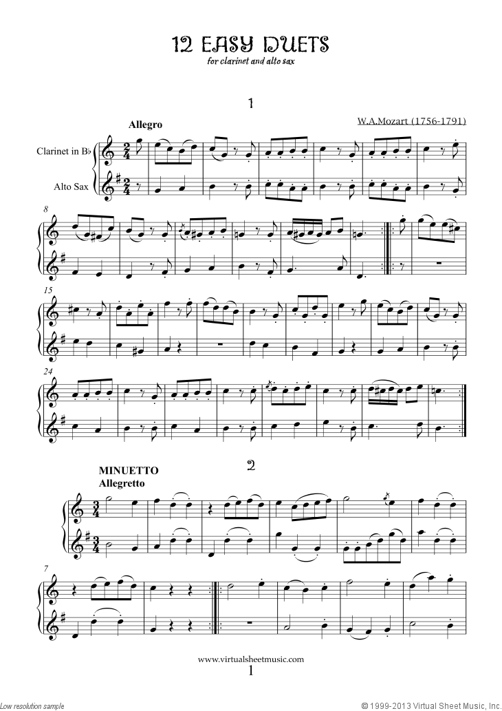 Easy Duets