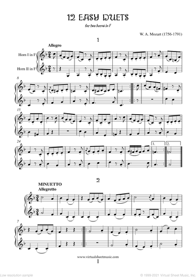 Easy Duets