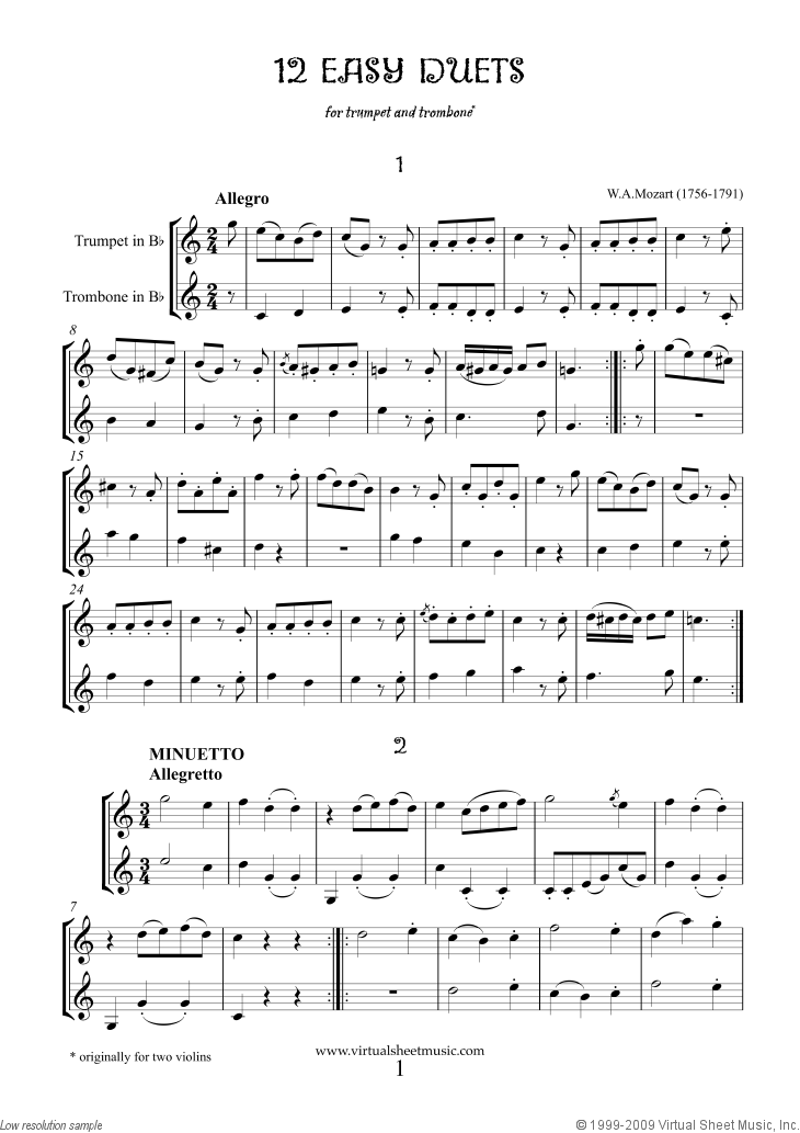 Easy Duets