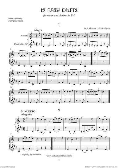 Easy Duets