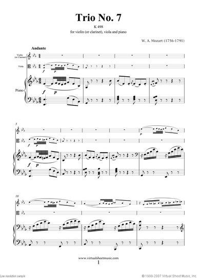 Trio No.7 K498