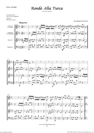 Rondo &quot;Alla Turca&quot; - Turkish March