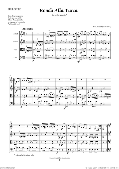 Rondo &quot;Alla Turca&quot; - Turkish March