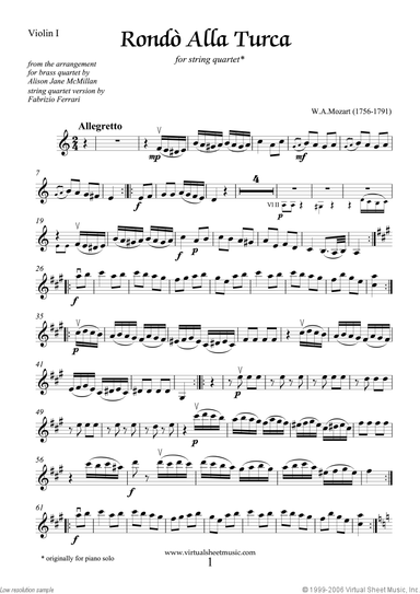 Rondo &quot;Alla Turca&quot; - Turkish March
