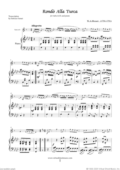 Rondo &quot;Alla Turca&quot; - Turkish March