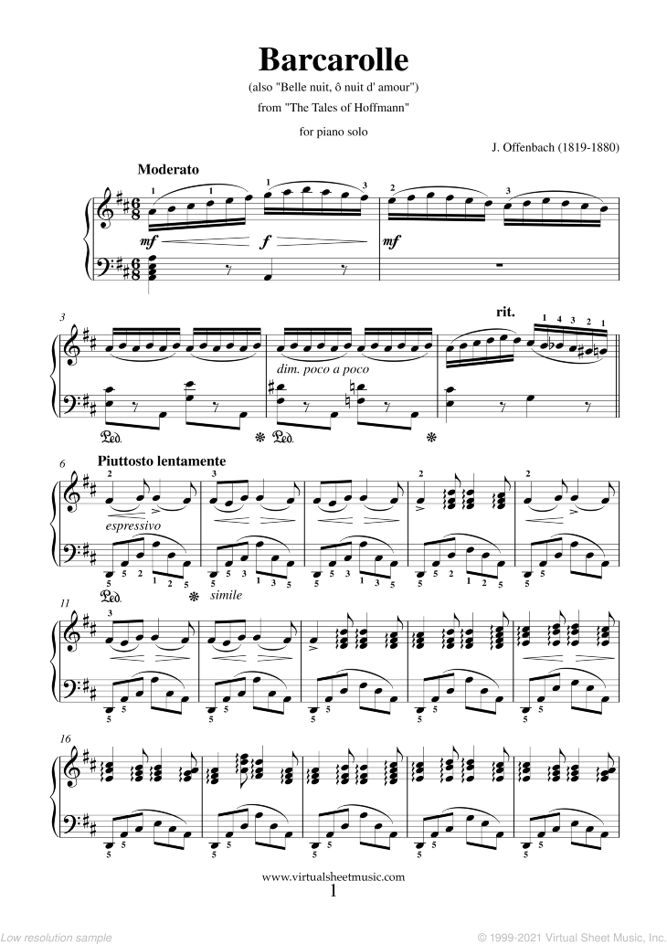 Barcarolle