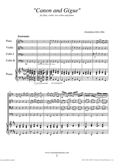 Canon in D and Gigue