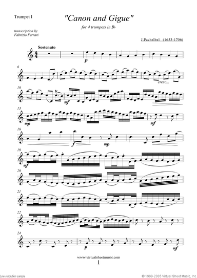 Canon in D and Gigue