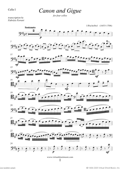 Canon in D and Gigue