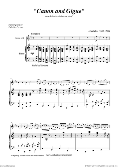 Canon in D and Gigue