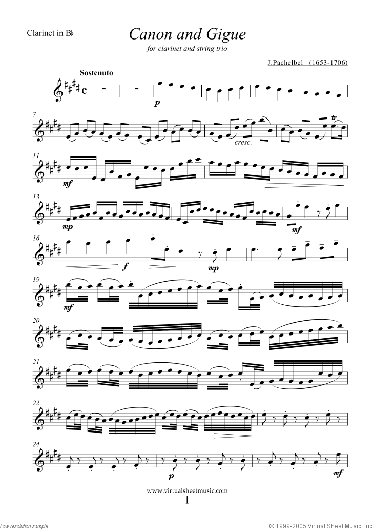 Canon in D and Gigue