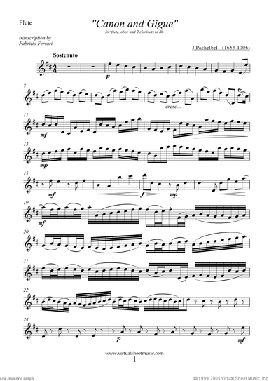 Canon in D and Gigue