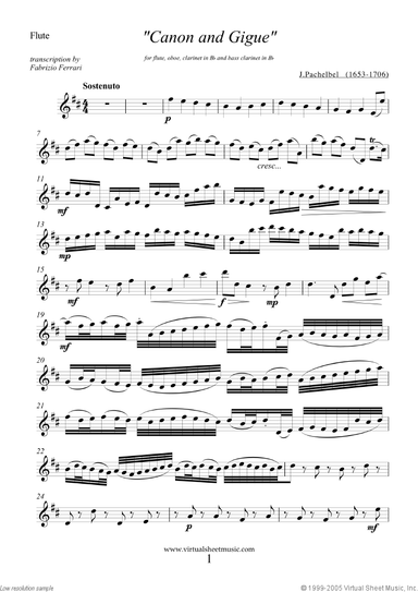 Canon in D and Gigue