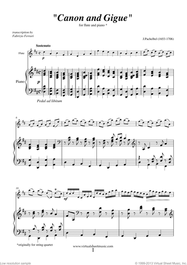Canon in D and Gigue