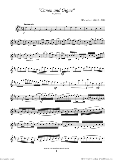 Canon in D and Gigue