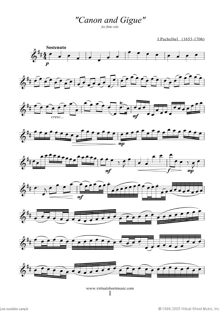 Canon in D and Gigue