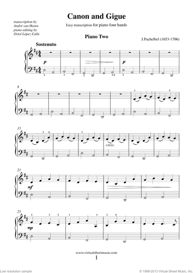 Canon in D and Gigue
