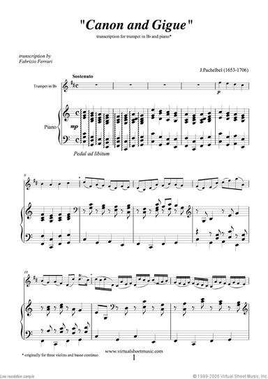 Canon in D and Gigue