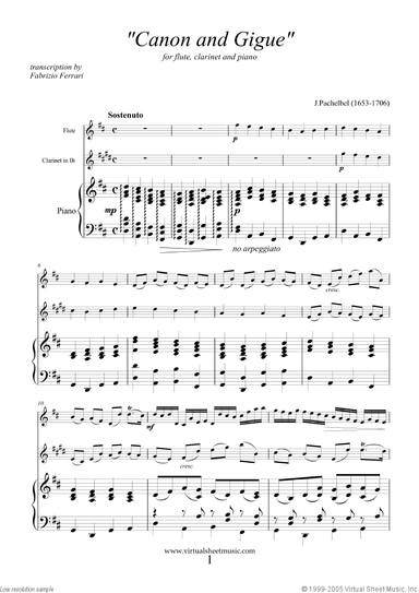 Canon in D and Gigue