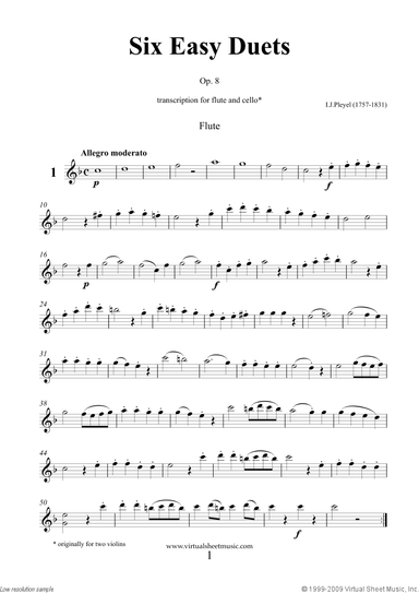 Six Easy Duets Op.8