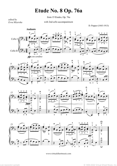 Etude No. 8 Op. 76a