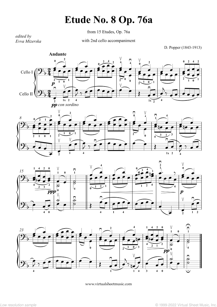 Etude No. 8 Op. 76a