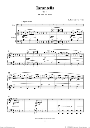 Tarantella Op.33
