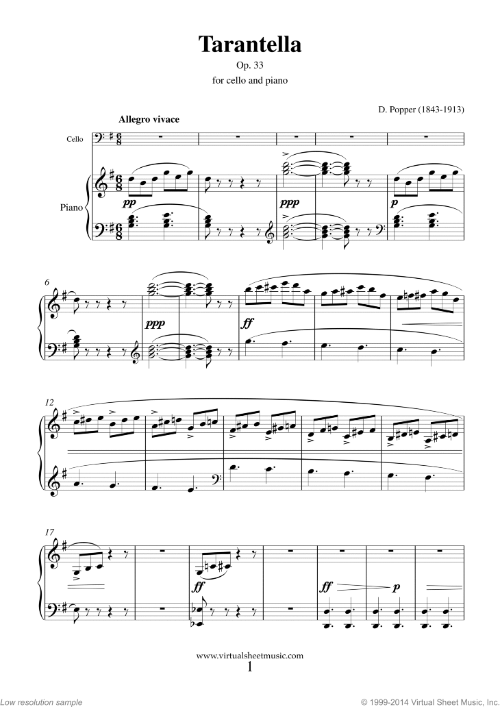 Tarantella Op.33