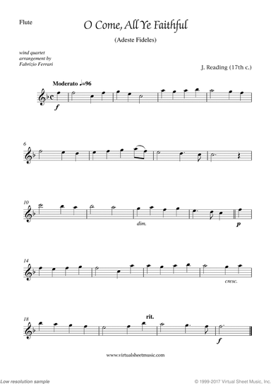 O Come, All Ye Faithful (Adeste Fideles)
