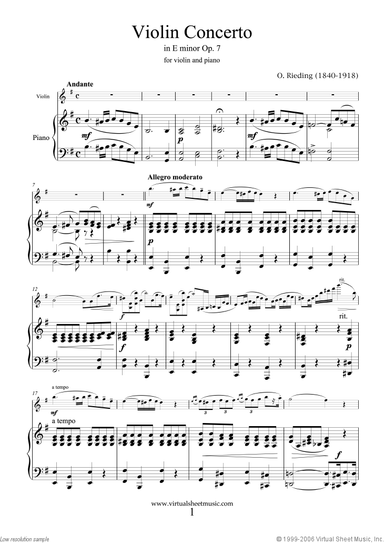 Concerto in E minor Op.7