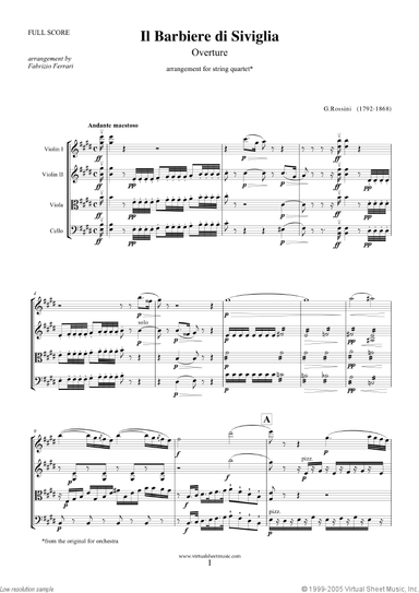 Il Barbiere di Siviglia, Overture (COMPLETE)
