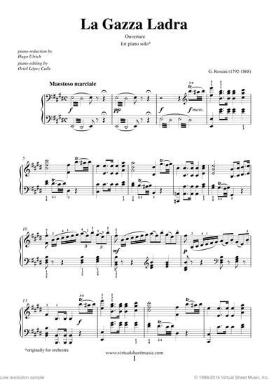 La Gazza Ladra (Overture)