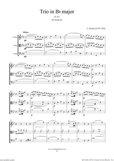 String Trios D. 471 and D. 581 (COMPLETE)