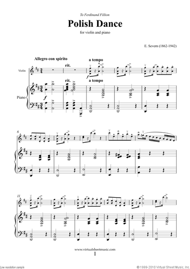 Polish Dance, Op. 82