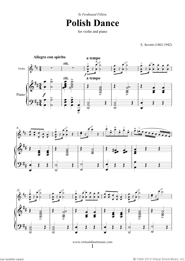 Polish Dance, Op. 82
