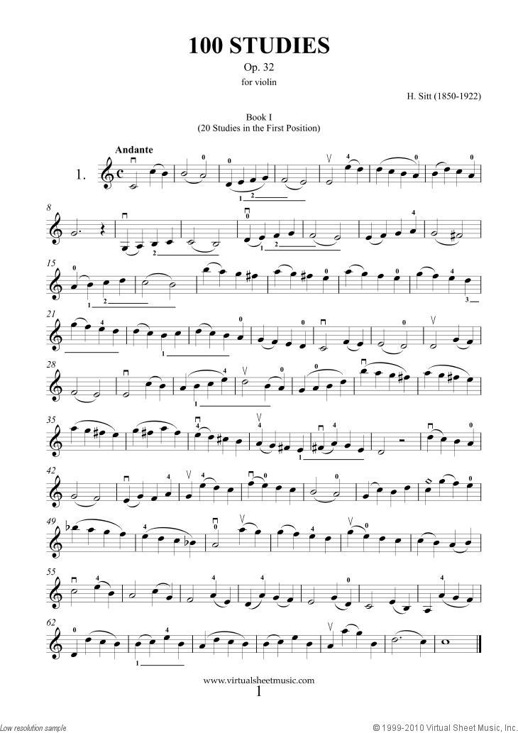 Studies, 100 Op.32 (COMPLETE)