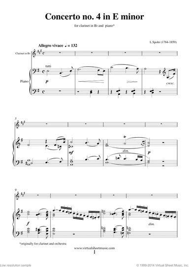 Concerto No. 4 in E minor