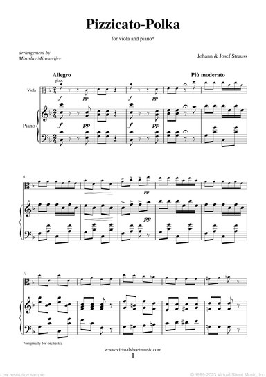 Pizzicato Polka