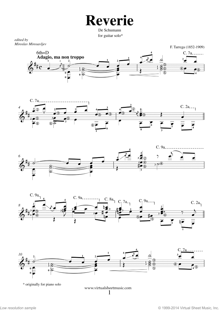 Reverie De Schumann