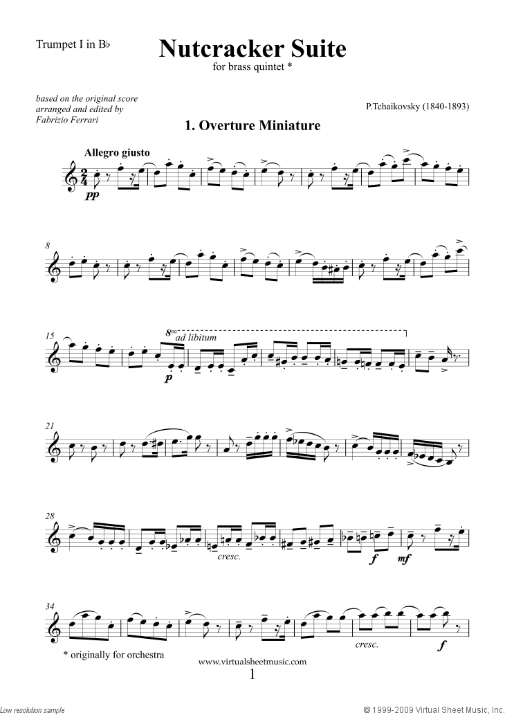 Nutcracker Suite (parts)